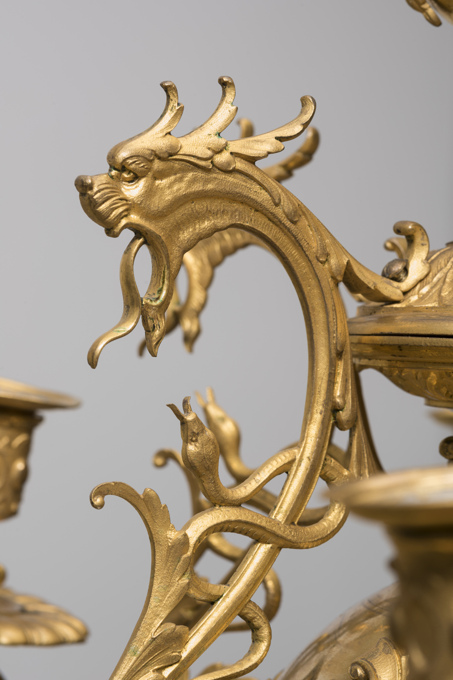 Fragment of chandelier, 1887–1911, National Museum of Lithuania, IM-5102. Photo by Kęstutis Stoškus, 2019