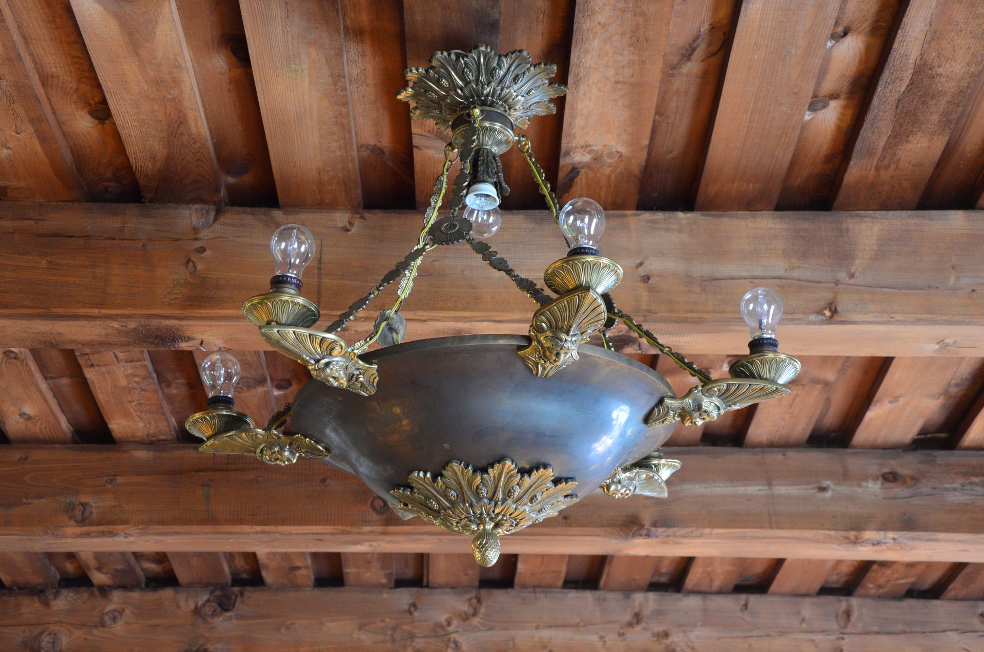 Chandelier, 1887–1911, Literary Museum of Alexander Pushkin. Photo by Aloyzas Petrašiūnas, 2017