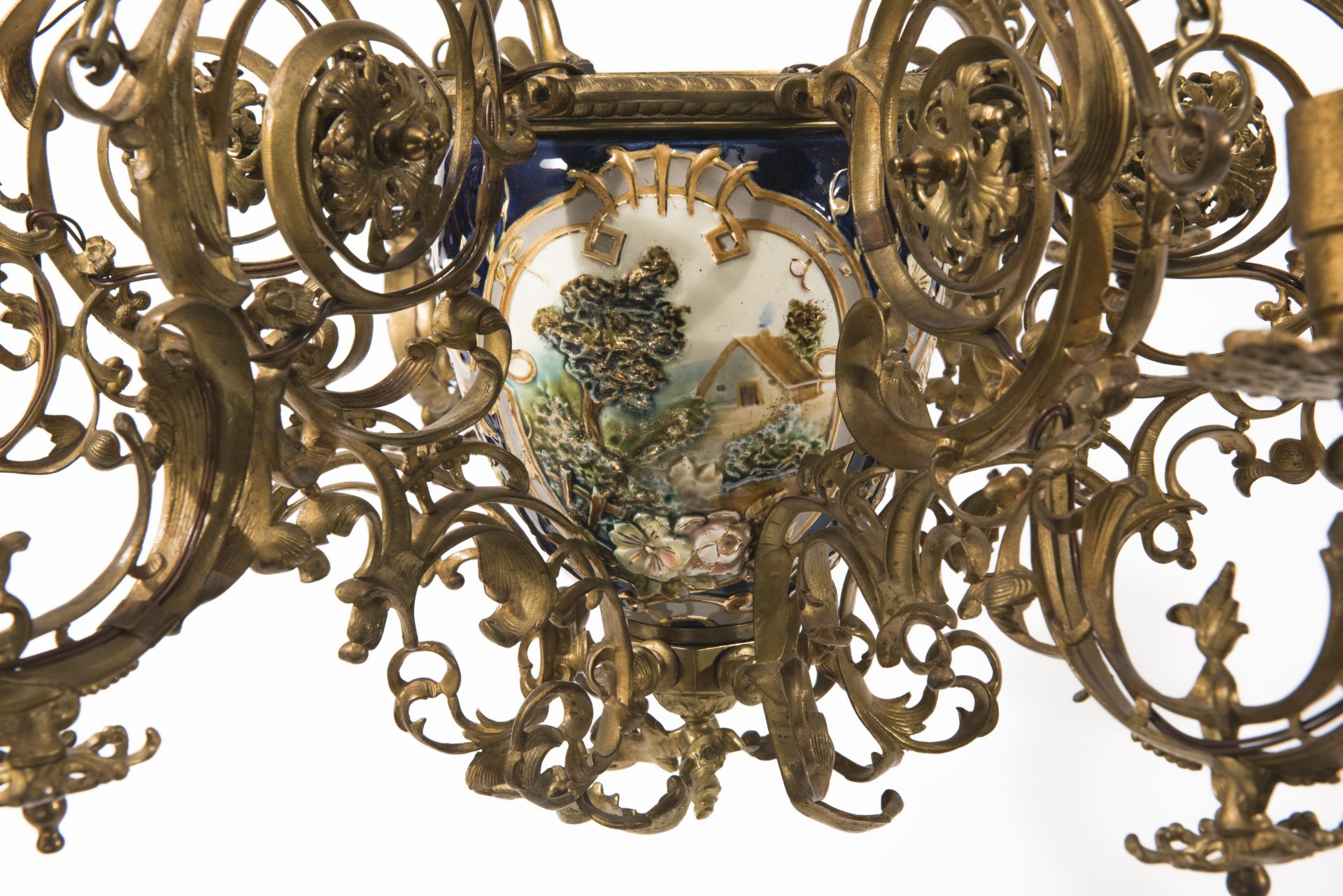 Fragment of chandelier, 1887–1919, National Museum of Lithuania, KR-73. Photo by Kęstutis Stoškus, 2017