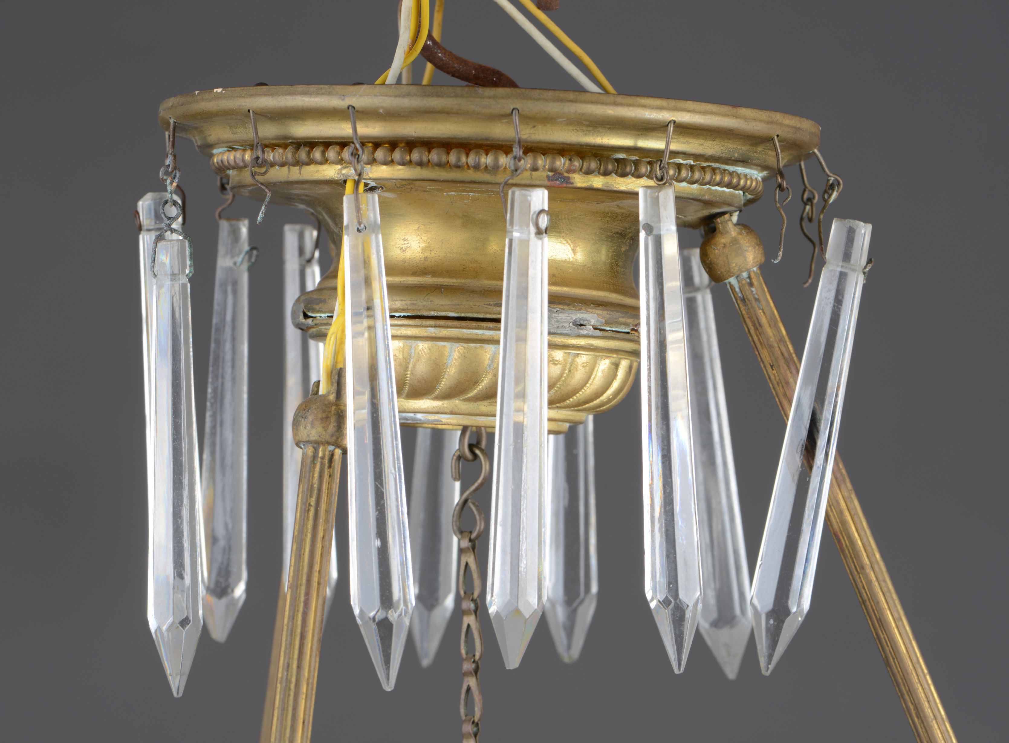 Fragment of chandelier, 1837–1899, Trakai history museum, GEK-5696. Photo by Andrius Valužis, 2017