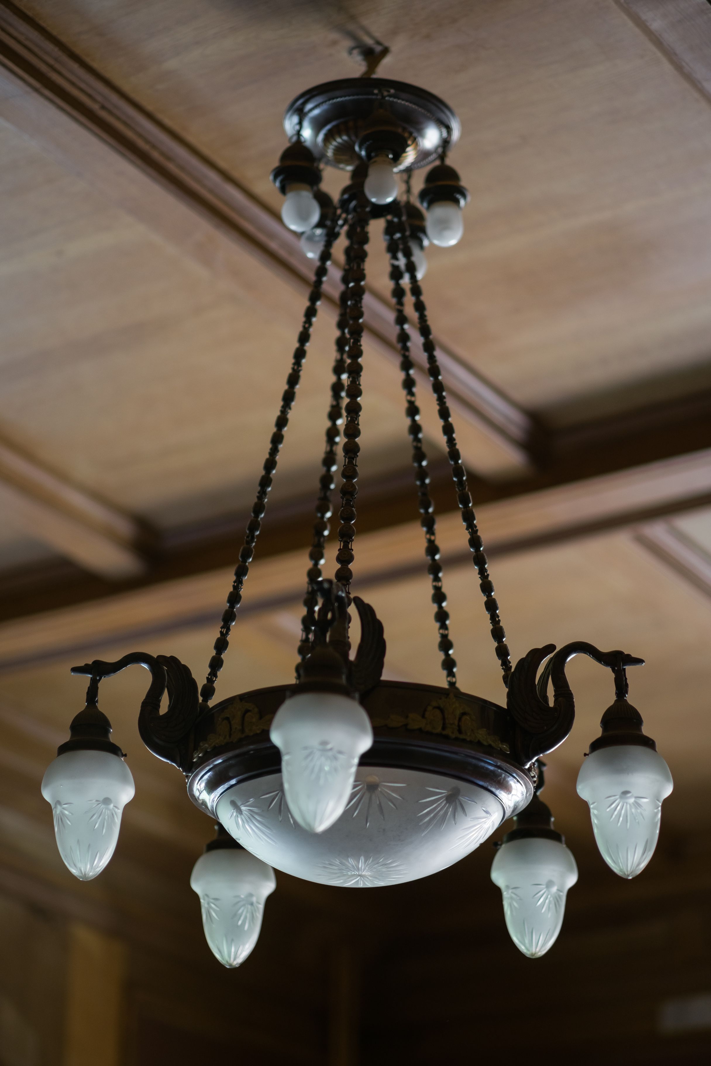 Chandelier, 1900–1906, P. Vileišis Palace. Photo by Povilas Jarmala, 2017