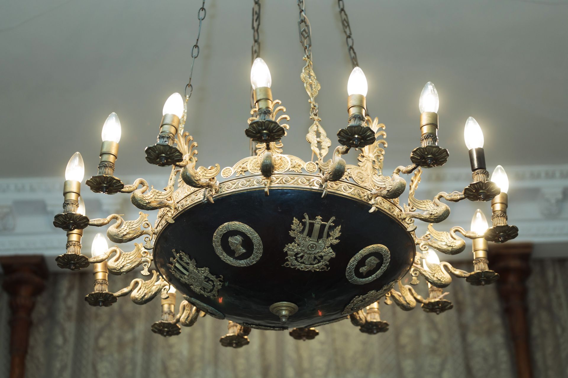 Fragment of chandelier, 1800–1829, Lithuanian National Museum of Art, TM-658. Photo by Tomas Kapočius, 2017