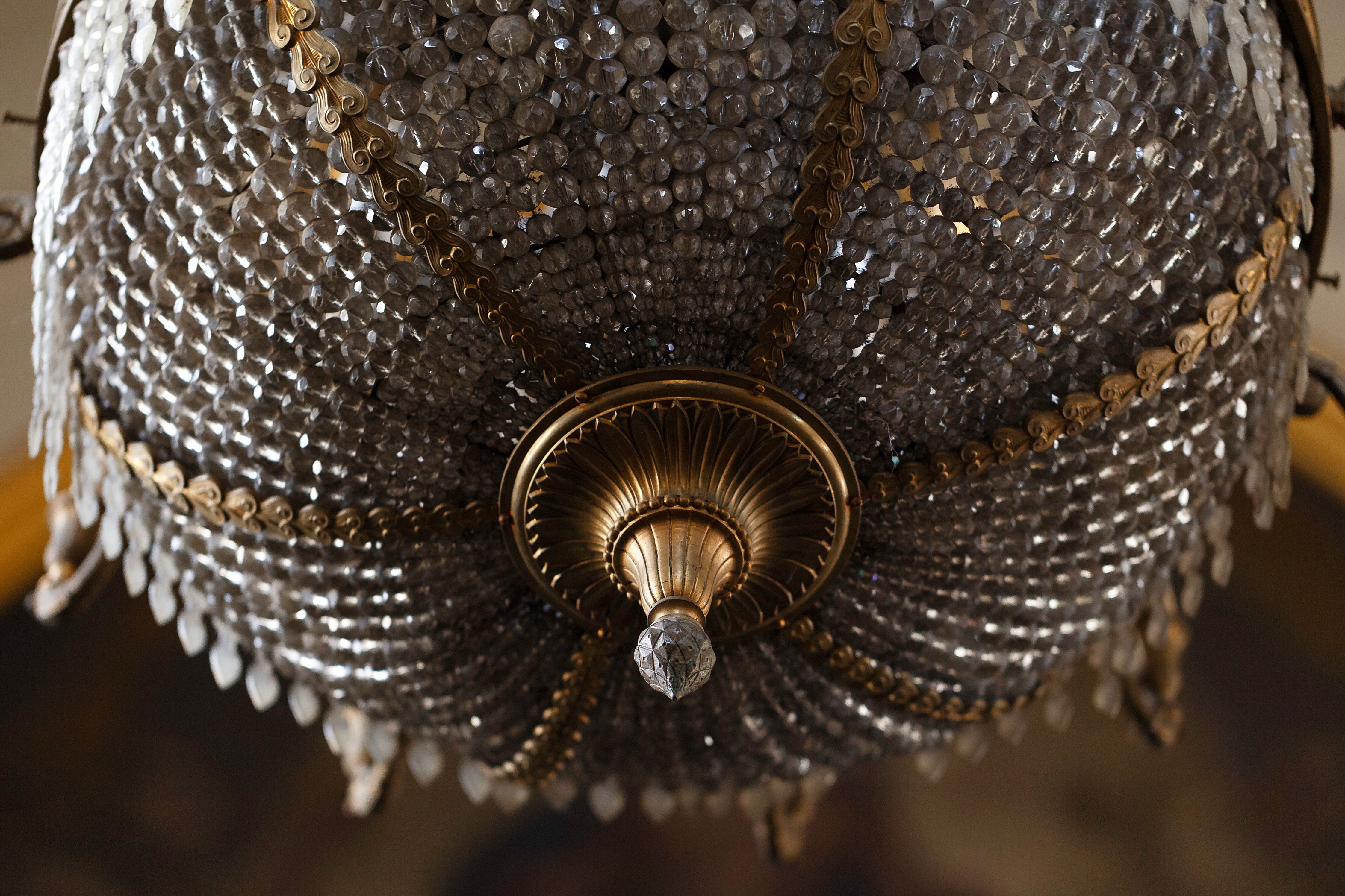 A fragment of the chandelier, 1925, the church of the Assumption of the Blessed Virgin Mary (Vytautas the Great) in Kaunas. Photo by Povilas Jarmala, 2019