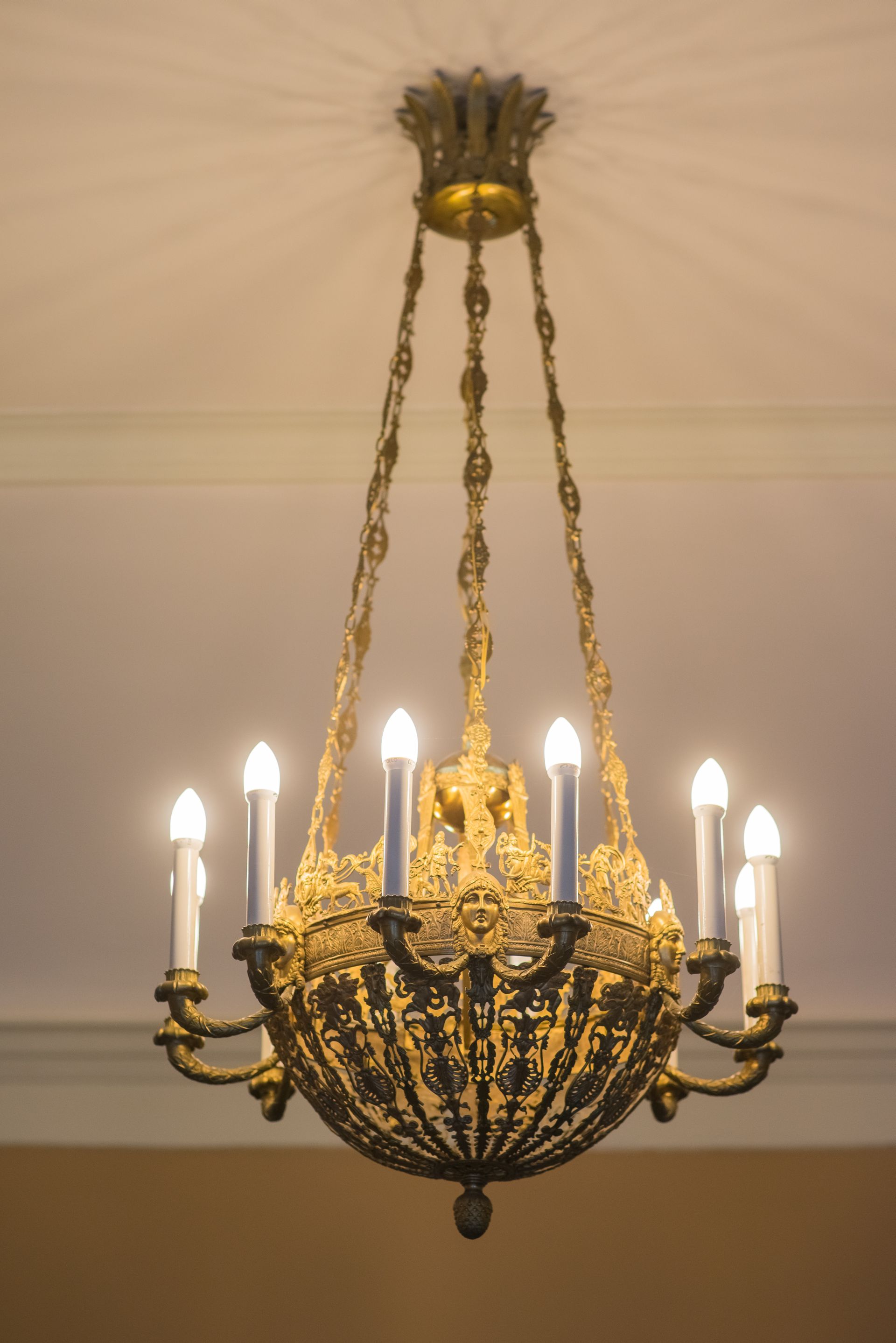 Chandelier, 1800–1829, Archdiocese of Vilnius. Photo by Povilas Jarmala, 2017