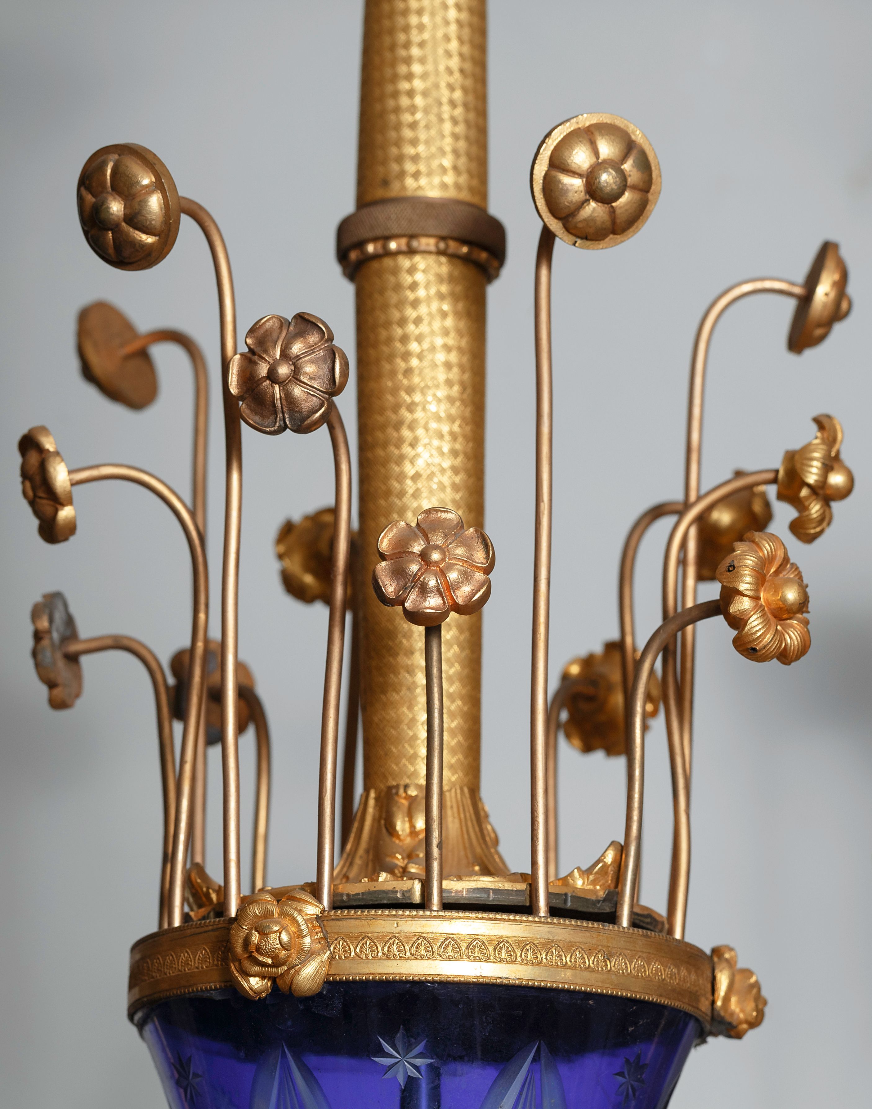 A fragment of the chandelier, the 1810s–1820s, the National M. K. Čiurlionis Museum of Art, Tt-15534. Photo by Povilas Jarmala, 2019