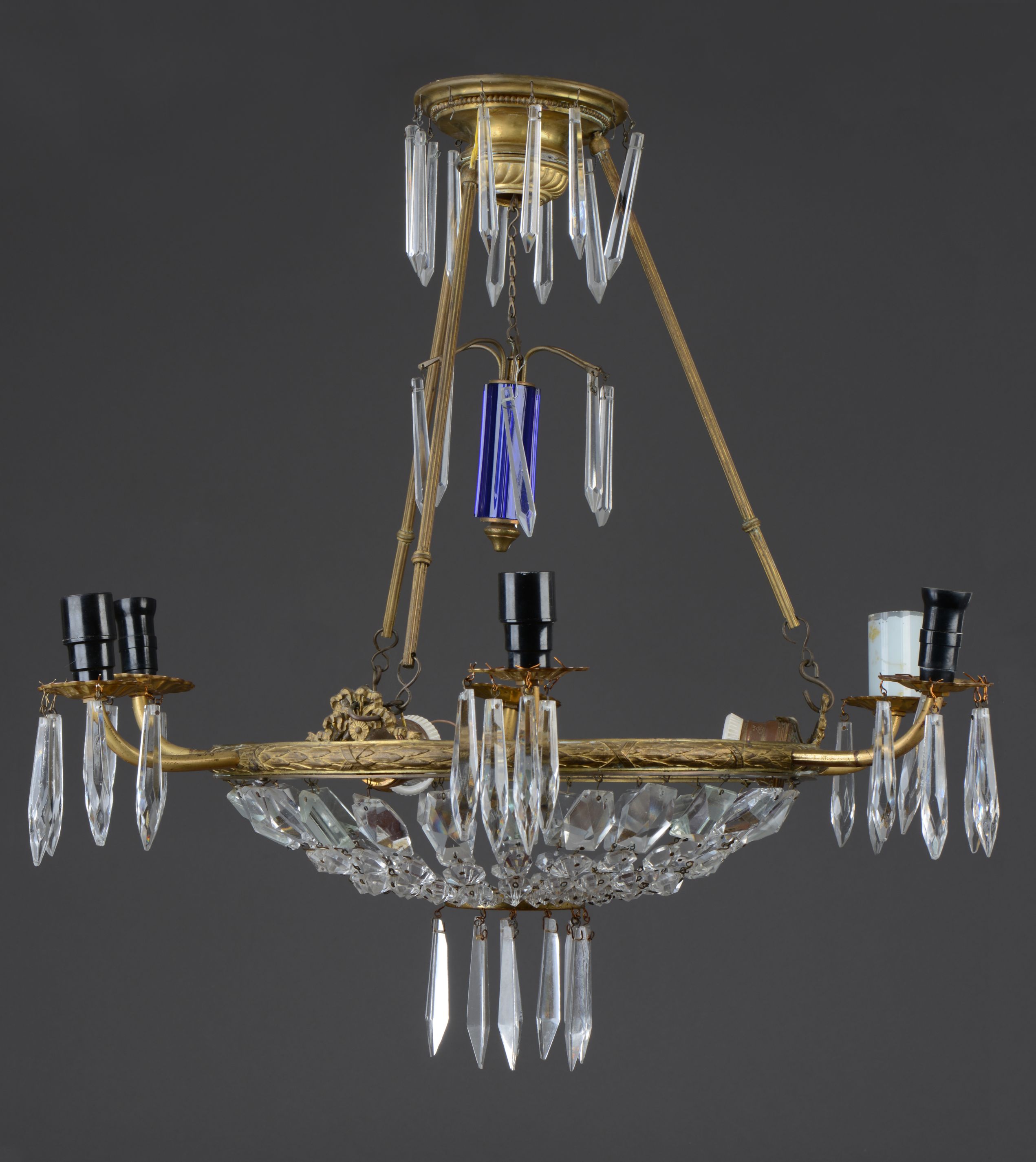 Chandelier, 1837–1899, Trakai history museum, GEK-5696. Photo by Andrius Valužis, 2017