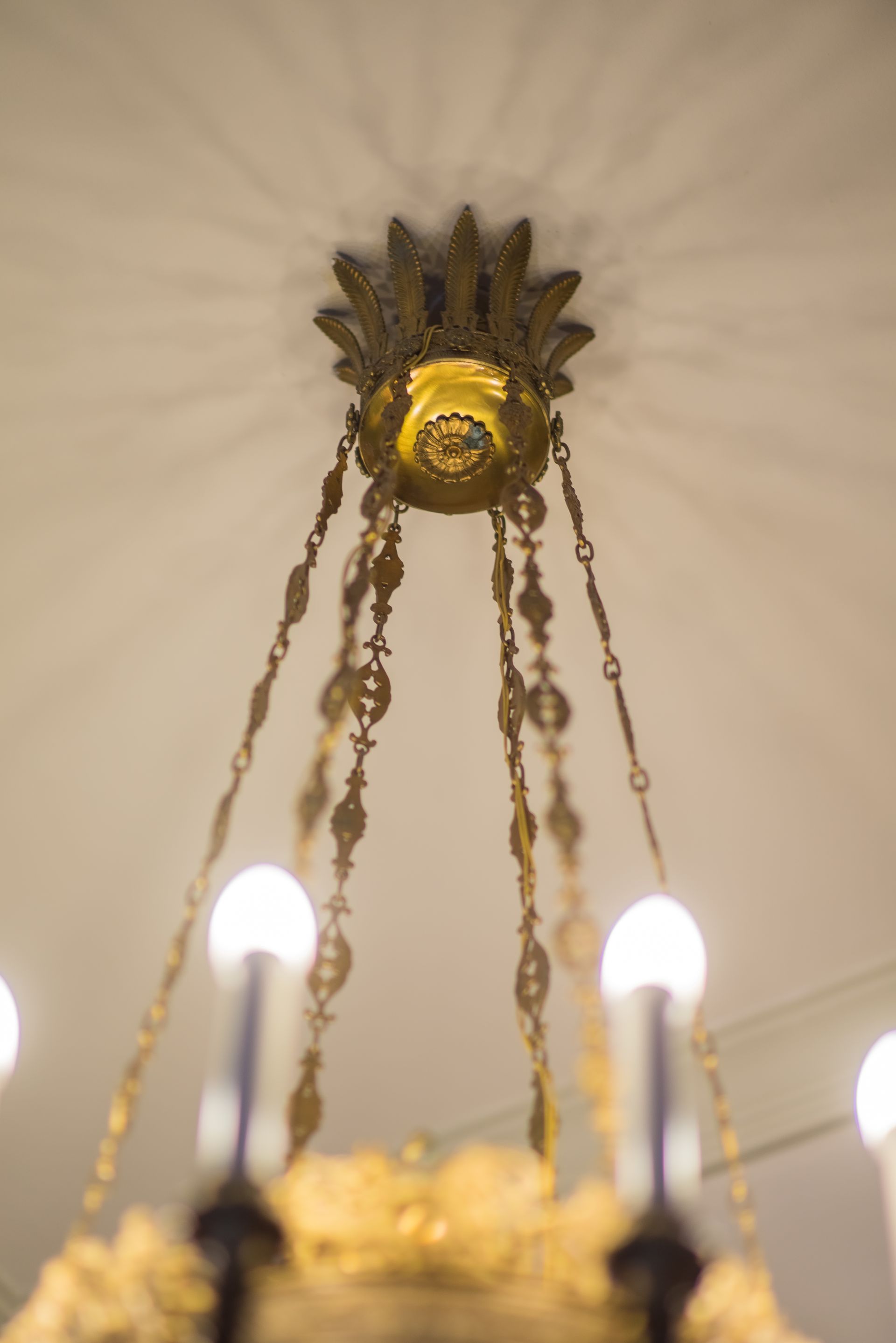 Fragment of chandelier, 1800–1829, Archdiocese of Vilnius. Photo by Povilas Jarmala, 2017