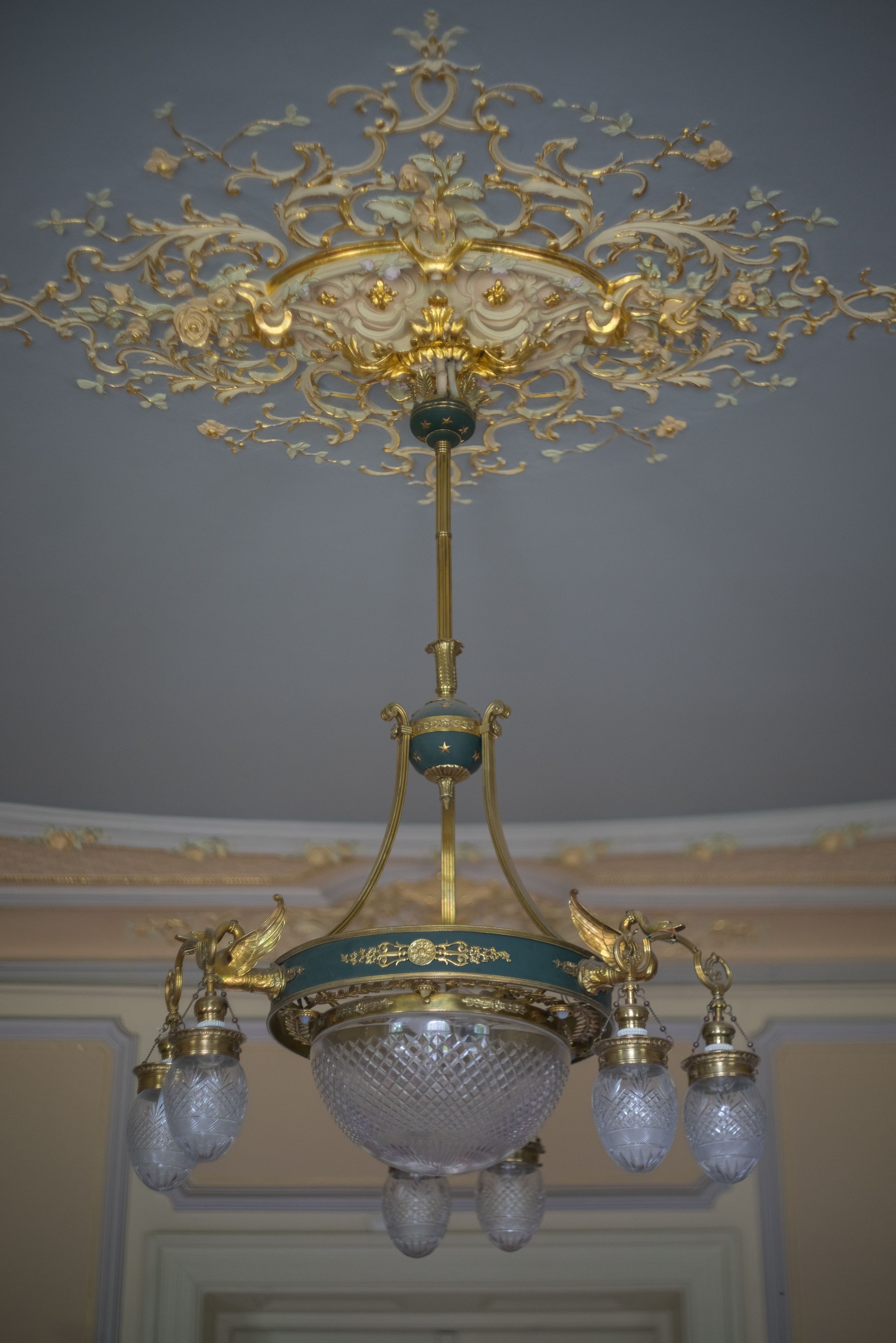 Chandelier, 1900–1906, P. Vileišis Palace. Photo by Povilas Jarmala, 2017