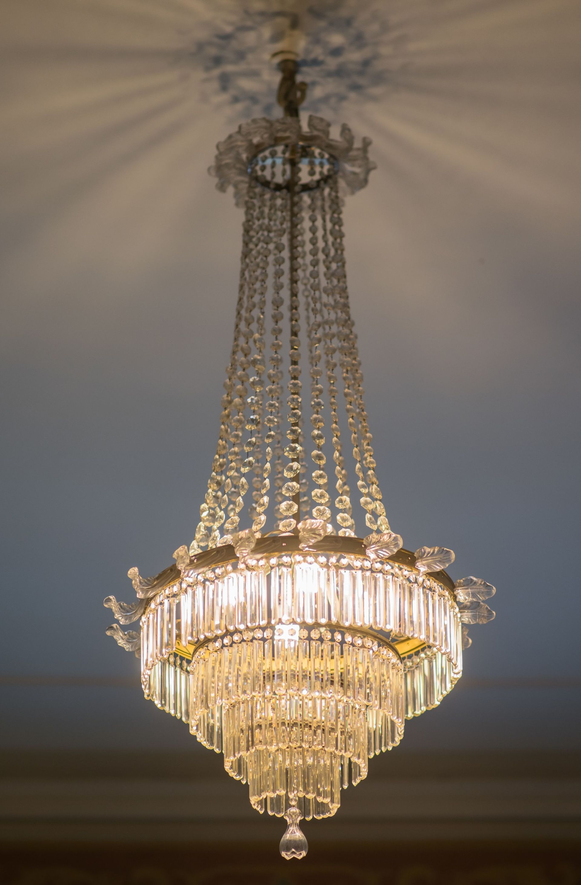 Chandelier, 1910–1929, Archdiocese of Vilnius. Photo by Povilas Jarmala, 2017