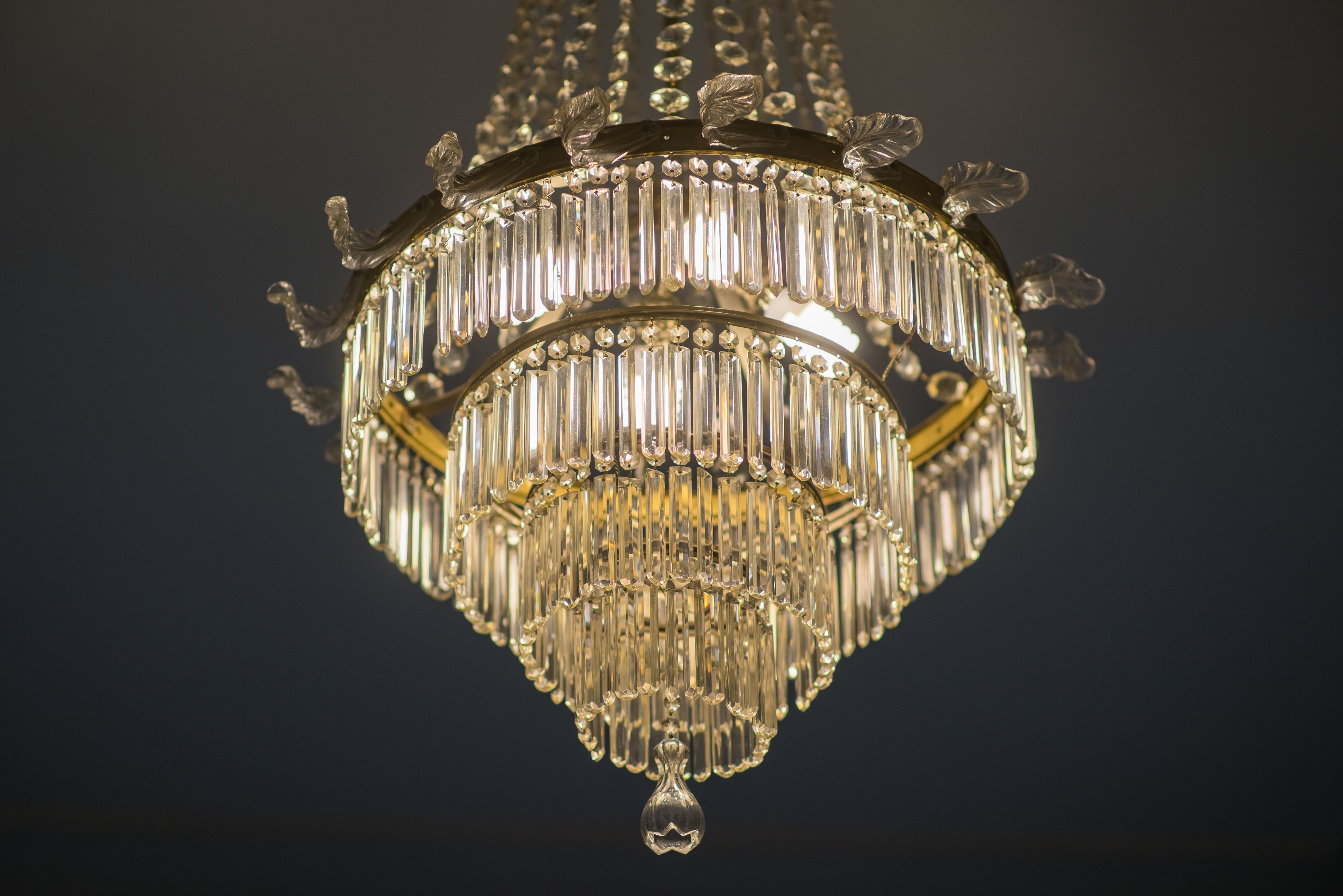 Fragment of chandelier, 1910–1929, Archdiocese of Vilnius. Photo by Povilas Jarmala, 2017