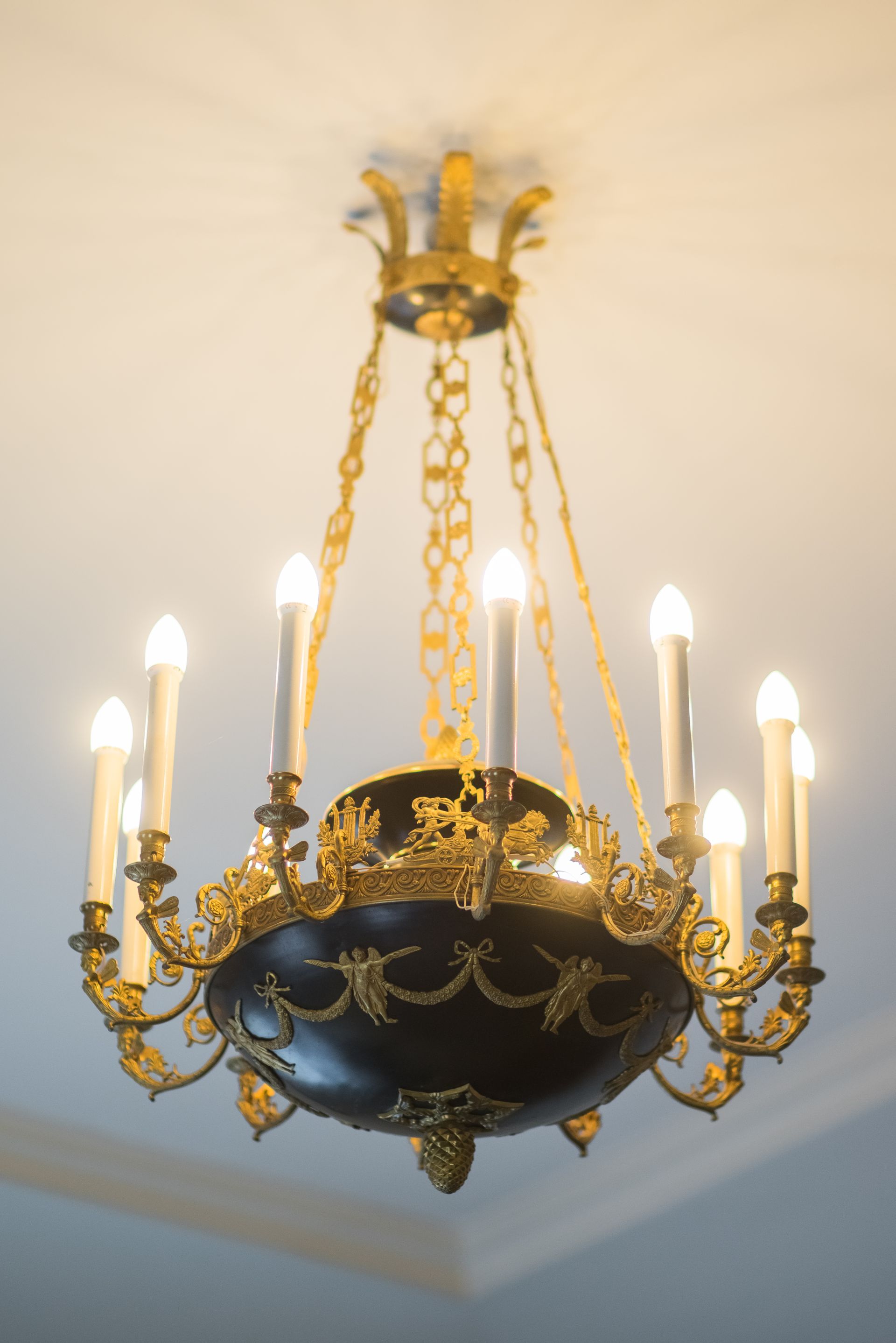 Chandelier, 1900–1929, Archdiocese of Vilnius. Photo by Povilas Jarmala, 2017